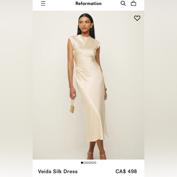 Reformation Dresses & Skirts - Reformation Veida Silk Dress